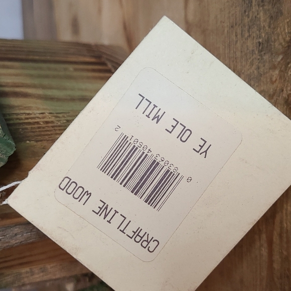 RARE VNTG HANDCRAFTED BIRDHOUSE by Craftline (no longer made) Ye Ole' Mi… - Picture 8 of 8